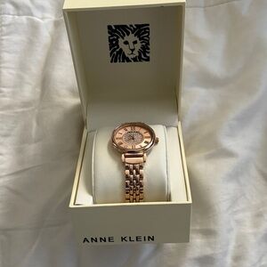 Anne Klein Pink-Toned Timepiece